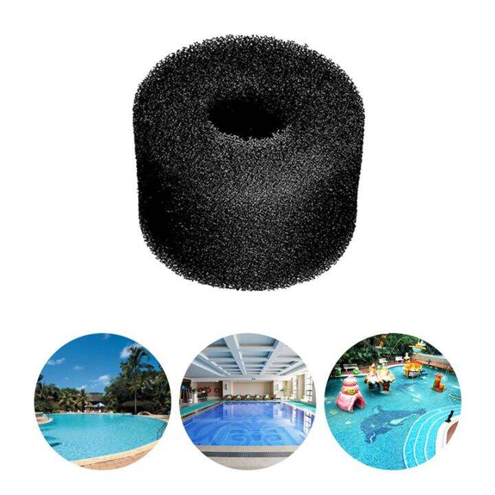 swimming-pool-filter-sponge-reusable-washable-replacement-foam-sponge-cartridge-filter-sponge-for-s1-type-black