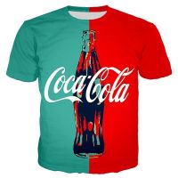 Art Design Coca Cola Men Women T-Shirt 3D Print Fashion Art Casual Coke T Shirt