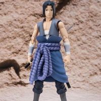 ของเล่นแบบจำลอง Uchiha Sasuke เคลื่อนย้ายได้สำหรับรูปปั้นอากัปกิริยานารูโตะ