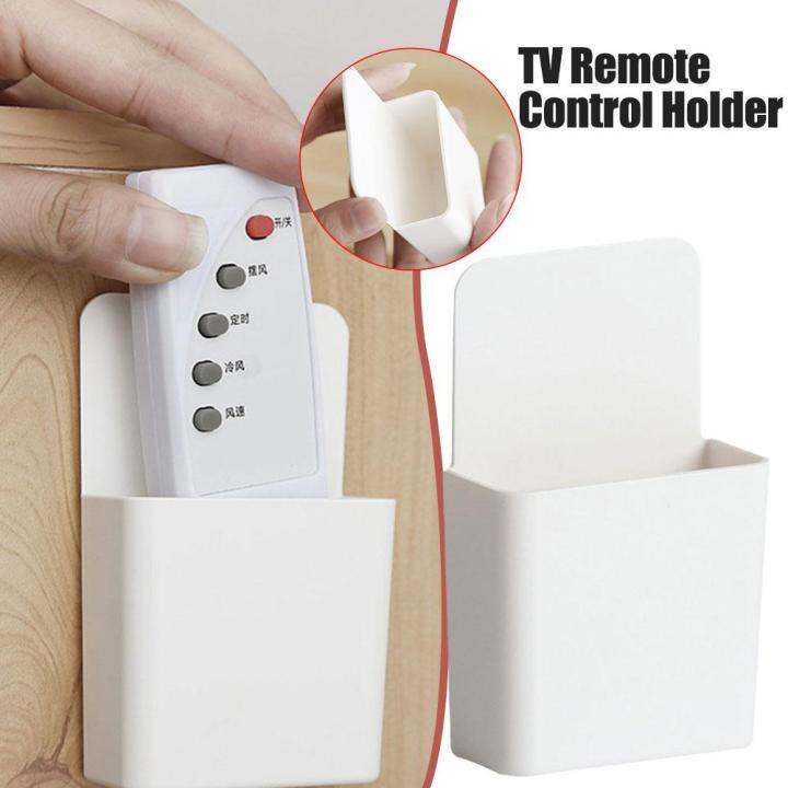 Wall Mounted Remote Control Holder Organizer Storage Stand Holder Wall