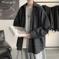 ✼▦◑ Shirt Mens fashion brand ins casual versatile Korean coat handsome clothes 2021