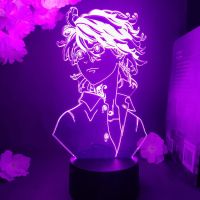 Tokyo Revengers 3d Led Lamp For Bedroom Manga Night Lights Anime Action Figure Room Decor Decoration Children Hoom Gift