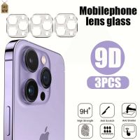 3Pcs Camera Lens Glass Protector on For iPhone 11 12 14 13 Pro Max Tempered Glass For iPhone 14 Plus 13 12 Mini Camera Protector  Screen Protectors