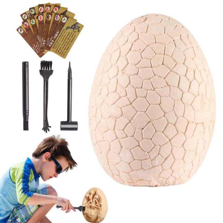 dinosaur-eggs-excavation-dig-kit-excavation-kits-discover-excavation-toy-with-learning-cards-amp-tools-dig-easter-eggs-excavation-kits-with-brush-hammer-chisel-for-age-4-5-6-8-8-12-year-old-natural