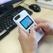 Màn Hình Màu Trò Chơi Trường Hợp Điện Thoại Mềm Cạnh Bảo Vệ Bìa Iphone Đối