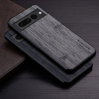 Funda De Cuero Con Patrón De Madera De Bambú Para Google Pixel 7 Pro 7A, Carcasa De Lujo Para Teléfono, Nueva