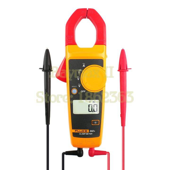 UPOH MALL Fluke 302 AC 400A Digital Clamp Meter AC/DC Voltage Tester