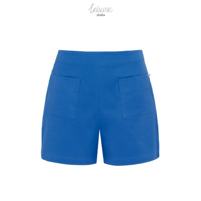 Shaka Leisure SS21 Cotton Twill Shorts กางเกงขาสั้น ขอบในตัว ติดซิปซ่อนหลัง มีกระเป๋า PN-L210305