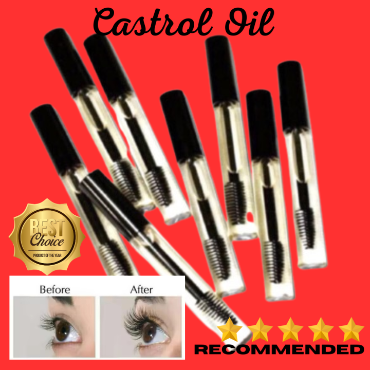 Organic Pure Coldpressed 100 Castrol Oil Mascara Wand for Eyelashes
