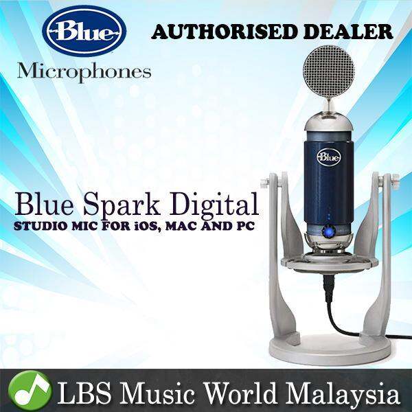 Blue Microphone Spark Digital Lightning Condenser Microphones Cardioid Studio Mic Lazada