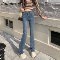 COD DaDulove New Korean Version of Ins High-waisted Slightly Bootcut Jeans Niche Stretch Womens Wide-leg Pants