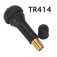 Black Rubber TR414 Snap-in Car Wheel Tyre Tubeless Tire Tyre Valve Stems Dust Caps Wheels Tires Parts Car Accessories TXTB1