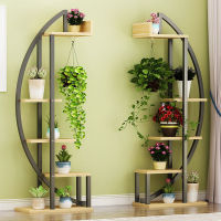 Spot parcel post Flower Rack Multi-Storey Indoor Living Room Chlorophytum Stand Bedroom and Household Space-Saving Balcony Decoration Storage Rack Floor