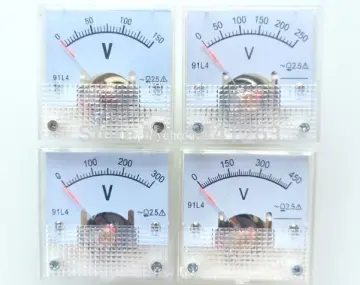 Shop 300v Gauge Analog Voltage Palnel Meter Voltmeter with great