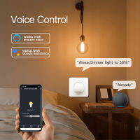 HIMOJO Tuya Zigbee WIFI สมาร์ทโรตารีหรี่ไฟ LED สวิตช์ไฟสหภาพยุโรปมาตรฐานการควบคุมระยะไกลสมาร์ทชีวิต APP สนับสนุน Alexa Home