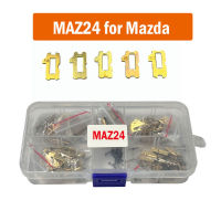 OCMN 200ชิ้น MAZ24ทองเหลืองล็อคกุญแจรถกกแผ่นล็อคสำหรับมาสด้าล็อครถอุปกรณ์ซ่อม5ประเภทแต่ละ40ชิ้น Cnsm