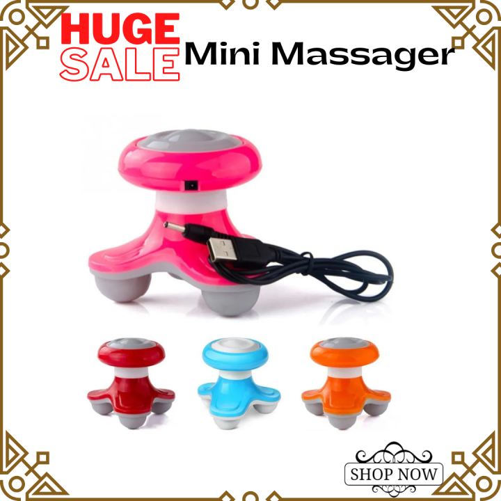 Varity Mini Electric Massager Super Life XF69 360Degree Rotating