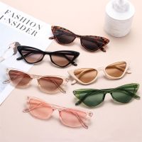 ✑☋✻ Vintage Cat Eye Sunglasses Small Rectangle Sun Glasses Brand Designer Eyeglasses For Women Shades Female Eyewear UV400 Glasses