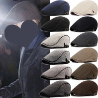 แฟชั่น Berets ฤดูใบไม้ผลิฤดูใบไม้ร่วงฤดูหนาว Windproof Street Newsboy Beret หมวก R England หมวกผู้ชายหมวก Peaked จิตรกรหมวก