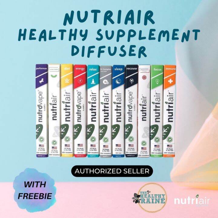 NUTRIAIR Original (200 puffs), XL (500 puffs), Double XL (800 puffs ...