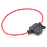 Car Fuse Holder In Line Fuse Holders Power Socket Mini Blade Type Waterproof Auto Accessories Replacement Parts 12V 30A Fuses Accessories