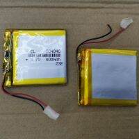 3.7V 2สาย304040 400Mah พร้อมแผงป้องกันใช้สำหรับ Bluetooth MP4 1ชิ้นล็อต