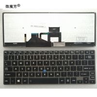 US English keyboard for Toshiba Z30-B Z30-C Z30T-B B1310 B1320 Z30T-C Gray frame with pointing stick