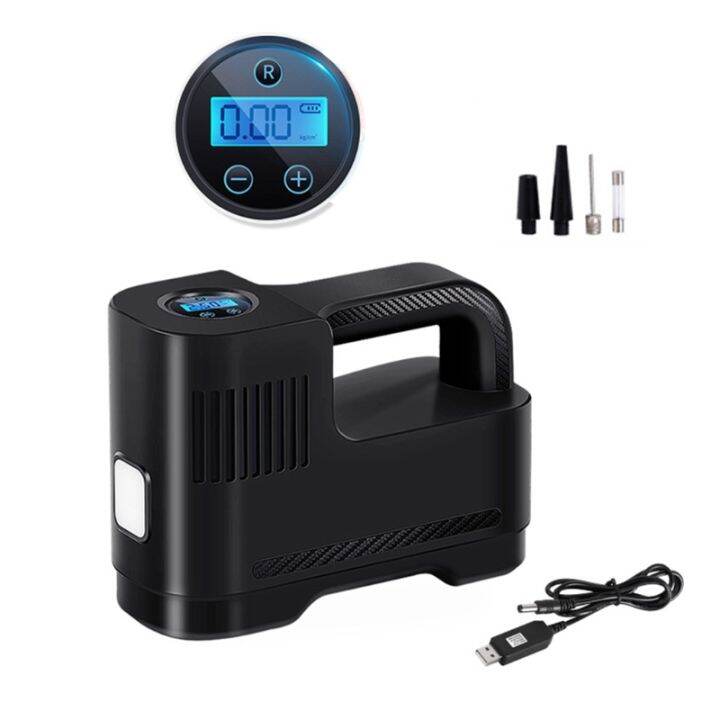 Wireless Air Compressor for Basketball Car Tire Inflator 12V/120W