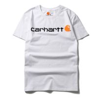 พร้อมส่ง เสื้อยืด พิมพ์ลายโลโก้ข้อความ Carhartt Streetwear เรียบง่าย สไตล์โมเดิร์น แฟชั่นฤดูร้อน (M-XL)