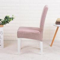 Water Resistant Chair Cover Spandex Jacquard Water Repellent Chair Cover Stretch for Dining Room 1 PC