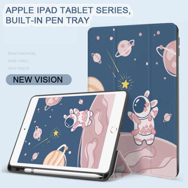 เคส-ipad-kenke-น่ารักๆ-การ์ตูน-มีของพร้อมส่ง-for-ipad-7-9-mini-5-ipad-10-2-7-th-gen-8-th-gen-9-7-ipad-5-th-6-th-2017-2018-ipad-10-5-air-3-2019-เคส-cover-จัดส่งฟรี-พร้อมช่องเสียบปากกา