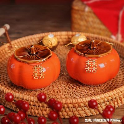[COD] Engagement arrangement things persimmon Ruyi banquet full set of wedding supplies complete decoration gift box with hand