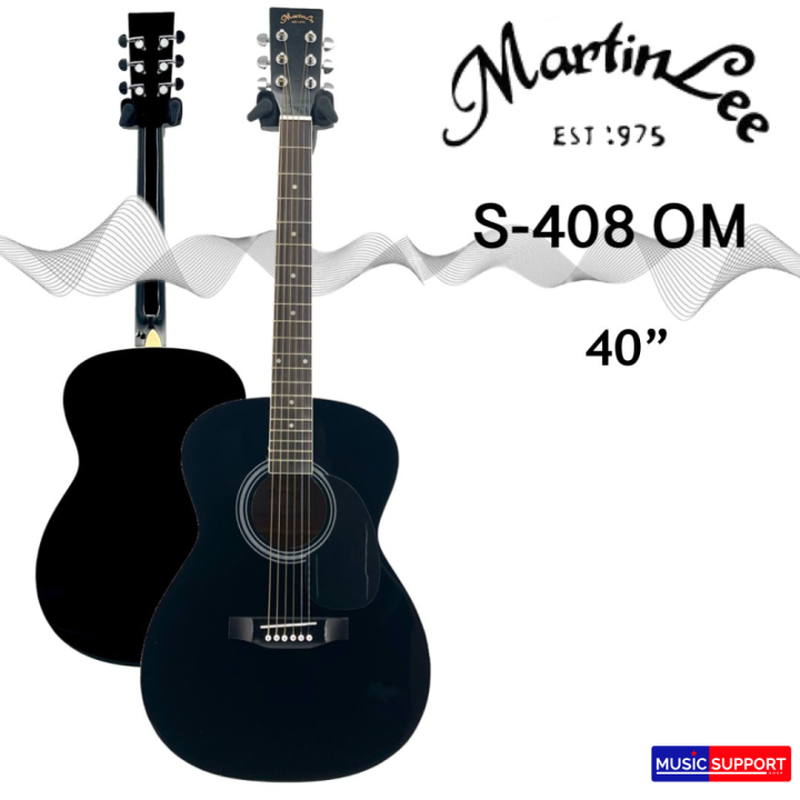 กีตาร์โปร่ง-martin-lee-s-408-om-ขนาด-40-นิ้ว