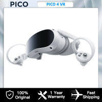 ชุดหูฟัง Pico 4 VR Pico4ชุดหูฟังเสมือนจริงแบบ All-In-One 3D แว่นตา VR สำหรับการเขียนและสตรีมเกมจอแสดงผล4K