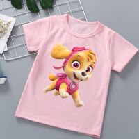 COD DDDGRYTRY เสื้อยืดคอกลม แขนสั้น ลายการ์ตูน Paw Patrol ขนาดเล็ก สําหรับเด็ก