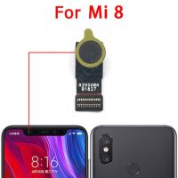 กล้องด้านหลังด้านหน้าสำหรับ Mi8 Xiaomi Mi 8 Lite 8 Lite โมดูลกล้องหันหน้าหลักสายเคเบิลงอได้อะไหล่ทดแทน