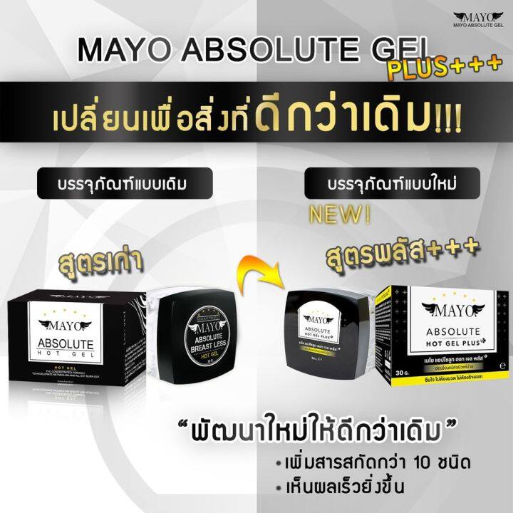 เจลลดหน้าอกเมโยแอปโซลูท-เจล-พลัส-ซึมไว-ไม่ต้องนวด-ไม่ต้องล้างออก-mayo-absolute-gel-plus