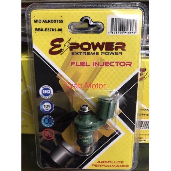 EPOWER Fuel Injector (6 Holes Stock) Aerox Sniper 150 MXi V2 Lazada PH