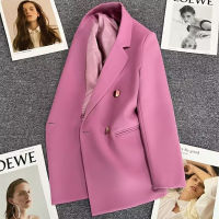 利Lady Fashion Candy Green Suit Jackets Female 2023 New Korean Modal Long Sleeve Blazers Coats