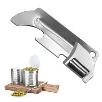 New Multifunction Can Opener Stainless Steel Safety Side Cut Manual Tin Professional Ergonomic Jar Tin Opener Cans Kitchen Tool