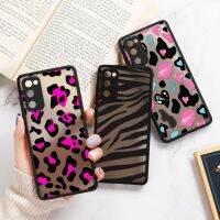 [ขายดี] Tempat Motif Macan Tutul สำหรับ Samsung S20 FE Funda Galaxy S22 S21พิเศษ FE Note 10 Plus 20 Ultra 9 8 S10 S8 S9 M31ฝาครอบด้านกันกระแทก