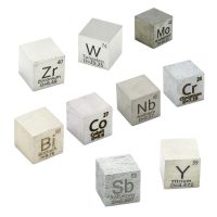 Element Cube 10mm Metal Density Cubes Daily Metals Periodic Table Collection Fe Cu Mg Nickel Titanium Zirconium Tungsten Mo