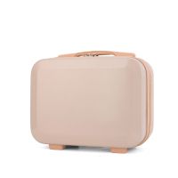 Mini Travel Hand Luggage Cosmetic Case Small Portable Carrying Pouch Suitcase for Makeup Multifunctional Storage Organizer