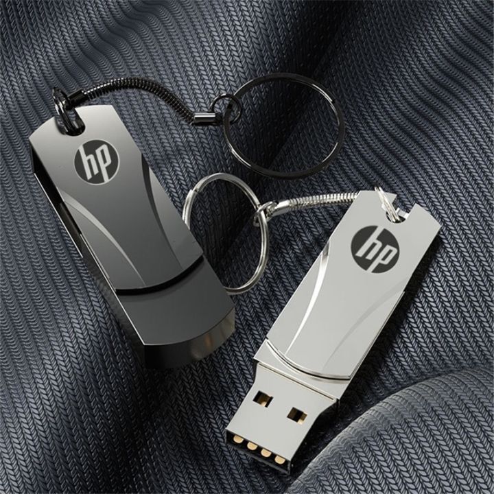 จัดส่งฟรี-cod-hp-แฟลชไดรฟ์-usb-usb2-0แฟลชไดรฟ์โลหะกันน้ำ