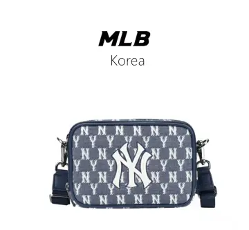 100% Authentic MLB] RIPSTOP Nylon Mini Cross Bag NEW YORK YANKEES