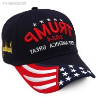 ☍ Stylish Donald Trump 2024 Cap USA Baseball Caps Keep America Great Snapback President Hat Embroidery Fashion Unisex Sunshade Hat