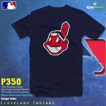Men's Majestic Athletic Cleveland Indians Baseball T-shirt in 2023