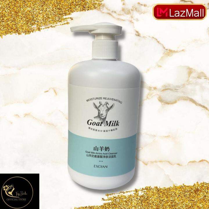 ORIGINAL KOREAN GOAT MILK SHOWER GEL EXGYAN 500 ML Milk Bath Body Wash