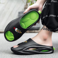 รองเท้าแตะในร่มและกลางแจ้งน้ำหนักเบาสำหรับผู้ชาย,รองเท้าฟลิปฟลอปกันน้ำระบายอากาศได้ดีสำหรับฤดูร้อนรองเท้าแตะใส่เดินในบ้าน