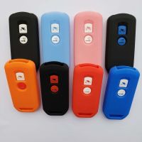 gthrrftdb Protective Silicon Key Case For Honda X ADV SH 125 150 300 Forza 125 300 PCX150 2018 Motorcycle Scooter 2 Button Smart Key